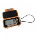 ABS Waterproof Security Box with Combination Lock and Security Cable - Orange SBPSBORCL