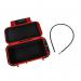 ABS Waterproof Security Box with Combination Lock and Security Cable - Red SBPSBRDCL