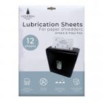 Pack of 12 Shredder Lubrication Sheets SHLS12
