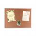 60cm x 80cm Cork Notice Board with Wooden Frame WALCO60