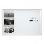 White Photo Frame Magnetic Dry Erase Board - 38 x 58.5 cm WALMBFB