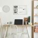 White Photo Frame Magnetic Dry Erase Board - 38 x 58.5 cm WALMBFB
