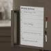 Magnetic Weekly Planner with Dry Erase Surface - Includes 2 Pens WALMSWP