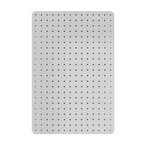 Cathedral Products Peg Board with 12 Hooks - White - 56x36cm WALPB36