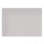 Peg Board with 12 Hooks - White - 76x56cm WALPB76