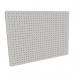 Peg Board with 12 Hooks - White - 76x56cm WALPB76