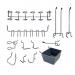 43 Piece Pegboard Accessory Pack WALPBACC43