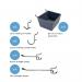 43 Piece Pegboard Accessory Pack WALPBACC43