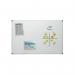 90 x 120cm Magnetic Dry Erase Whiteboard with Aluminium Frame WALWB90