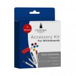 Accessory Kit for Whiteboards - 6 Magnets, 4 Dry Erase Markers, Dry Eraser WALWBACC
