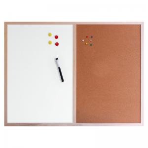 Cathedral Products Dry Erase & Cork Combination Noticeboard -