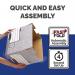 System Standard Box Grey (FSC) Pack of 10 333X285X380mm 00810-FF