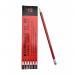C2 HB Wood Case Pencil with Eraser Pack of 12 00C2PC12E