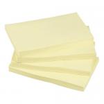 Repositionable Notes 76x127mm Yellow Pack of 12