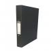 The CTS Ring Binders A4 Ring Binder has a sleek black design and features a 2 ring mechanism with a 25mm filing capacity, making it perfect for organizing documents. This pack includes 10 binders.