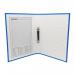A4 Ring Binder with 2 ring mechanism and 25mm filing capacity - Blue (Pack of 10) 00ST0026
