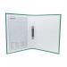 A4 Ring Binder with 2 ring mechanism and 25mm filing capacity - Green (Pack of 10) 00ST0027