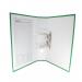 A4 70mm Filing Capacity Lever Arch File with Spine Label - Green (Pack of 10) 00ST0073