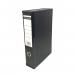 The CTS Box Files Foolscap Box File in black comes in a pack of 10. It has a lid catch for secure closing and an internal spring clip for easy organization.