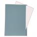 Foolscap Lightweight 180gsm Manilla Square Cut Folders Blue Pack of 100 00ST1800