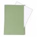 Foolscap Lightweight 180gsm Manilla Square Cut Folders Green Pack of 100 00ST1801