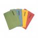 The CTS Document Wallets Foolscap 220gsm Manilla Half Flap Document Wallet Assorted comes in a pack of 50. The wallets are made of high-quality, sturdy manilla material and feature a half flap design. They are perfect for keeping important papers organized and secure. The assorted colors add a touch of personality to your filing system.