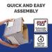 System large Box Grey (LP) (FSC) Pack of 10 380X287X430mm 01810-FFLP
