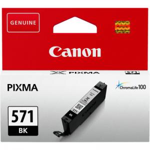 OEM Canon CLI-571BK Black Original Ink Cartridge 0385C001 0385C001