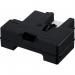 This picture features the Canon MC-20 Maintenance Cartridge for Canon printers. It is a compact and sturdy device made of durable materials. The cartridge has a sleek black finish and is designed to fit seamlessly into your printer for efficient maintenance. The product is labeled with the Canon logo and model number.