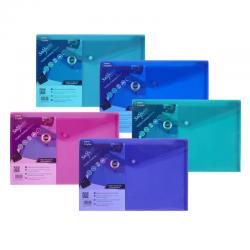 Snopake Polyfile Foolscap Electra Assorted - 5 Files 10088