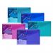 Polyfile Foolscap Electra Assorted - 5 Files 10088