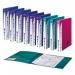 RingBinder 225 O Ring A4 Electra Assorted- 10 Binders 10165