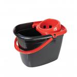 Bucket Great British Recycled With Red Wringer 14l 