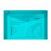 Polyfile Foolscap Electra Green- 5 Files 11160