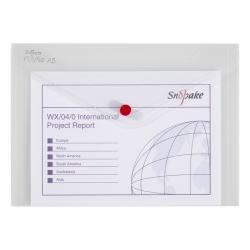 Snopake Polyfile A5 Clear- 5 Files 11382