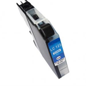 CTS Compatible Brother LC125C Cyan Hi Cap Ink Cartridge LC125XLC