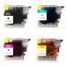 Compatible Brother LC985 Multipack 4 Ink Cartridges [LC985BKCMY] 