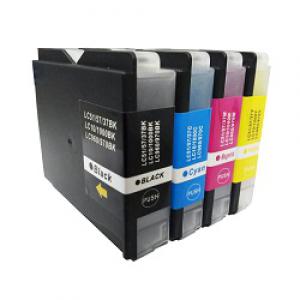 Photos - Ink & Toner Cartridge Brother Compatible  LC1000 Multipack 4 Ink Cartridges LC1000BKCMY 