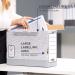 Fellowes System 120mm Folio Transfer File Grey (FSC) Pack of 10 120x255x360mm 1180501