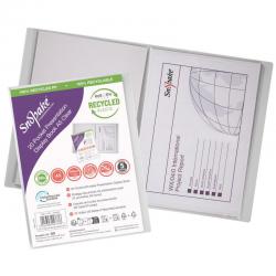 Snopake Presentation Display Book 20 pocket 40 sides to view A5 Clear- 1 Book 11941
