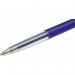 BIC M10 Clic Retractable Medium 10mm Blue Pack of 50 1199190121