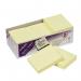 FSC Sticky Notes Yellow, 100 Sheets- 12 Packs 12127