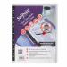 Polyfile RingBinder Wallet A4 Clear- 5 Files 12566