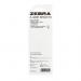 Z-GRIP Smooth Black Ink Ballpoint Pens Rose Gold Pack of 3 12582