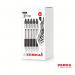 Zebra Z-Grip Retractable Ballpoint Pen Black Ink Pack of 50 12757