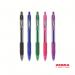 Zebra Z-Grip Retractable Ballpoint Pen Assorted Ink Pack of 50 12758