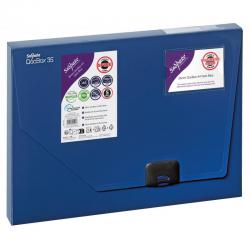 Snopake DocBox 35 A4 Dark Blue- 1 Box 12858