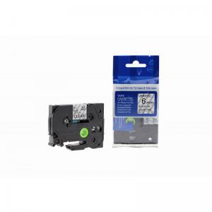 CTS Compatible Brother P-Touch TZe-111 Black on Clear also for TZ-111