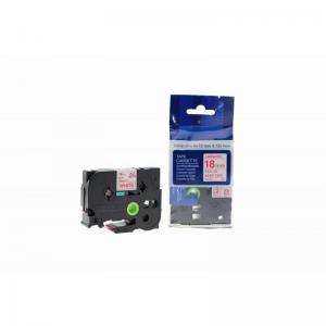 CTS Compatible Brother P Touch TZe-242 Red on White also for TZ-242
