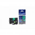 Compatible Brother P-Touch TZe-751 Black on Green also for TZ-751 Label Cassette